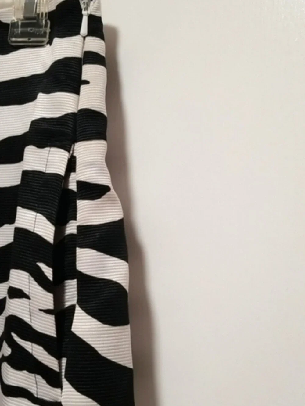 Express | Skirts | Express Design Studio Black White Zebra Print ...